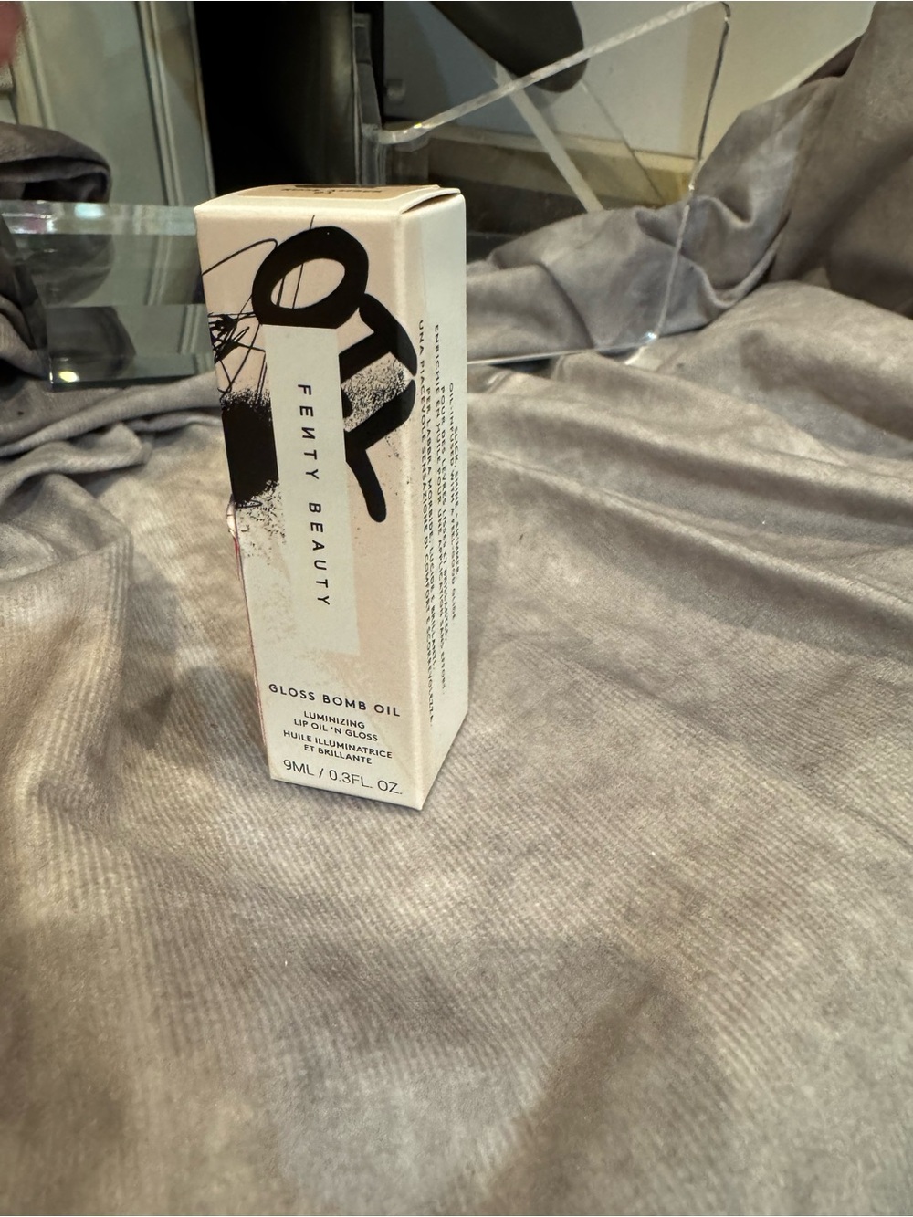 Fenty Beauty Gloss Bomb Oil - Luminizing Lip Oil Rose Amber 03